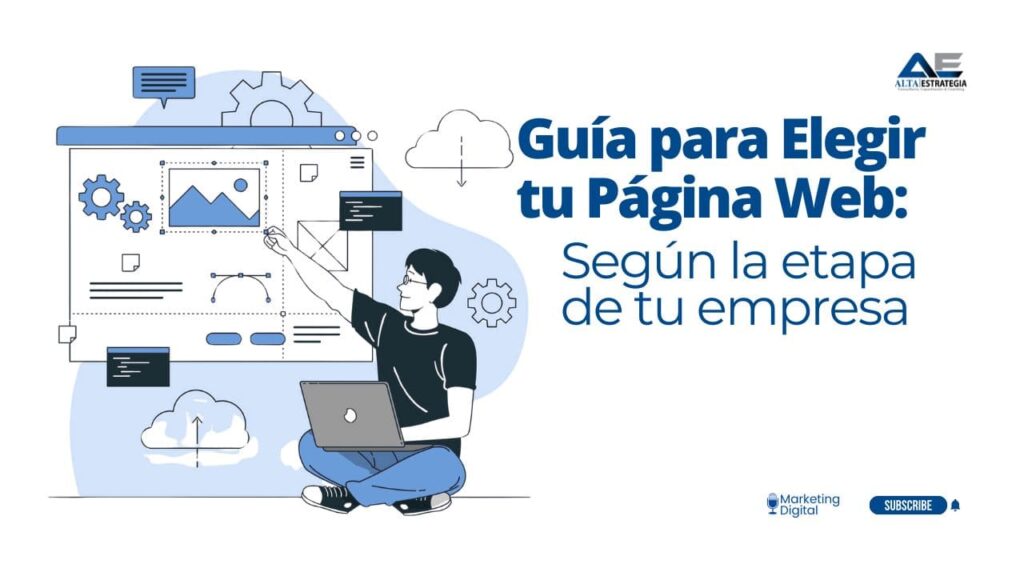 Tipos de sitio web según la etapa de tu empresa – Guía para pequeñas empresas